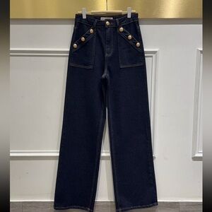 ShopEvelynne Black Wide Leg Jeans